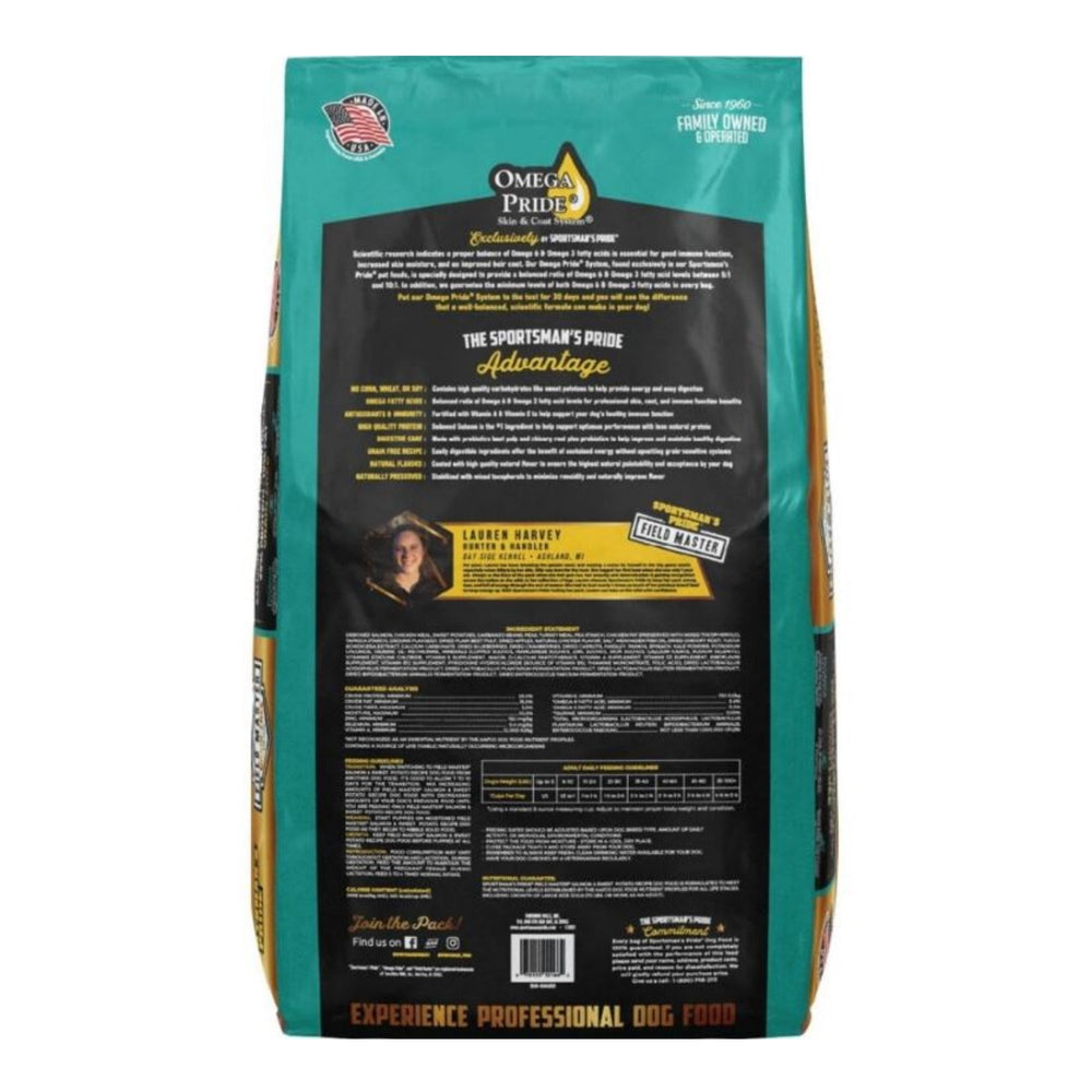 Field Master Grain Free Dog Food Salmon/Sweet Potato 30 Lb