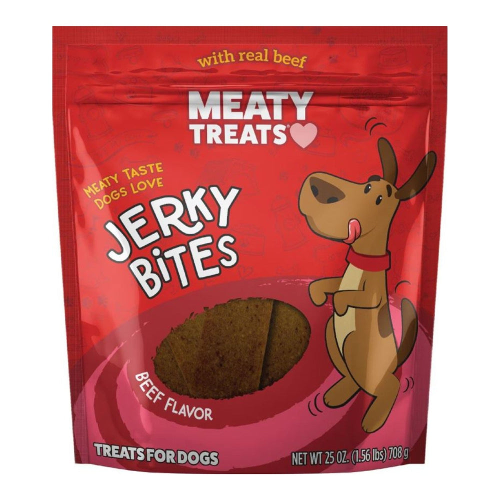 Meaty Treats Jerky Bites Beef/Pepperoni 25oz.