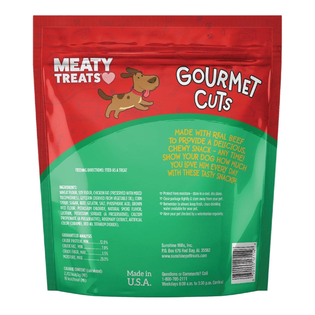 Meaty Treats Gourmet Cuts Beef/Rice 25oz.