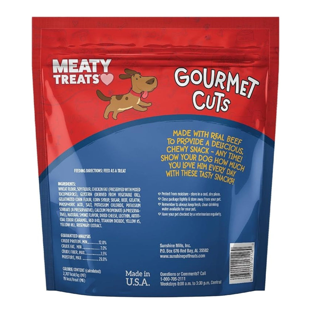 Meaty Treats Gourmet Cuts Beef/Cheese 25oz.