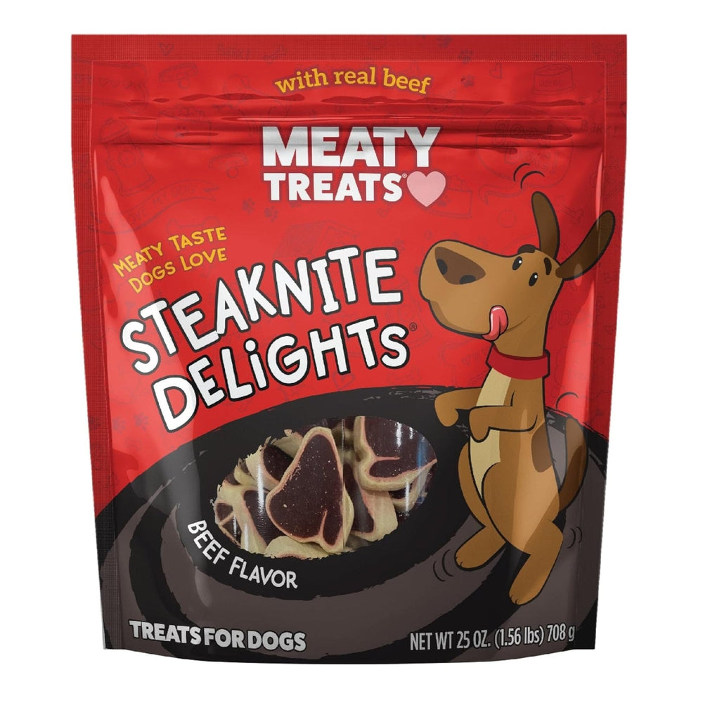 Meaty Treats Steaknite Delights Beef 25oz.