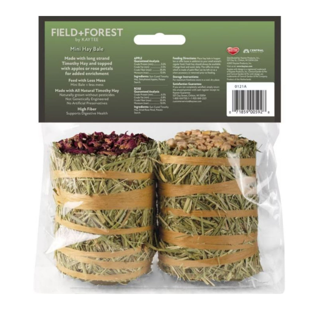 Field + Forest Mini Hay Bales Apple/Rose 7oz.-2 Pk