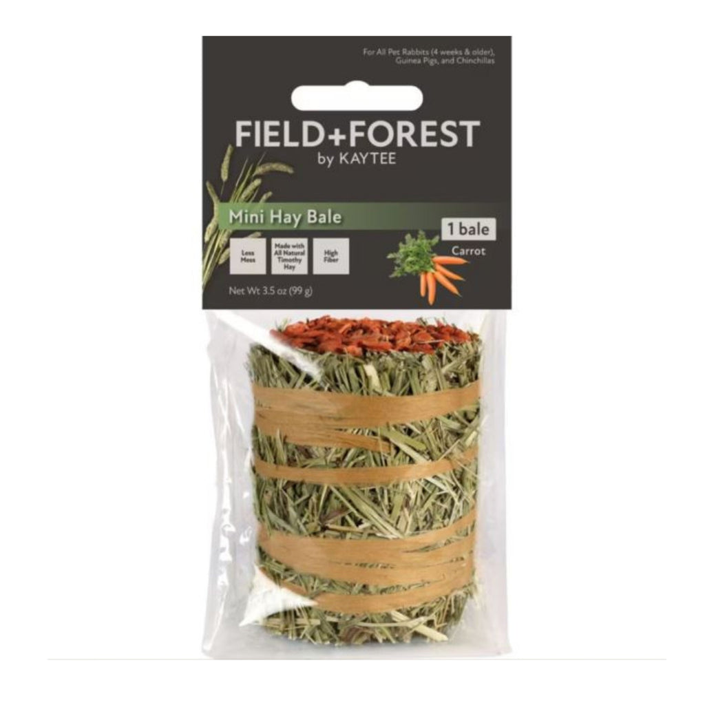 Field + Forest Mini Hay Bales Carrot 3.5oz.