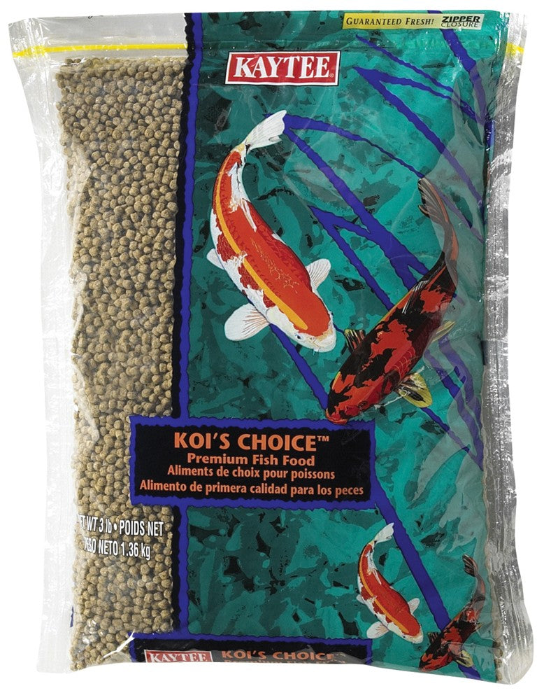 Kaytee Koi's Choice Koi Floating Fish Food 1ea/3 lb for your Pet Fish.