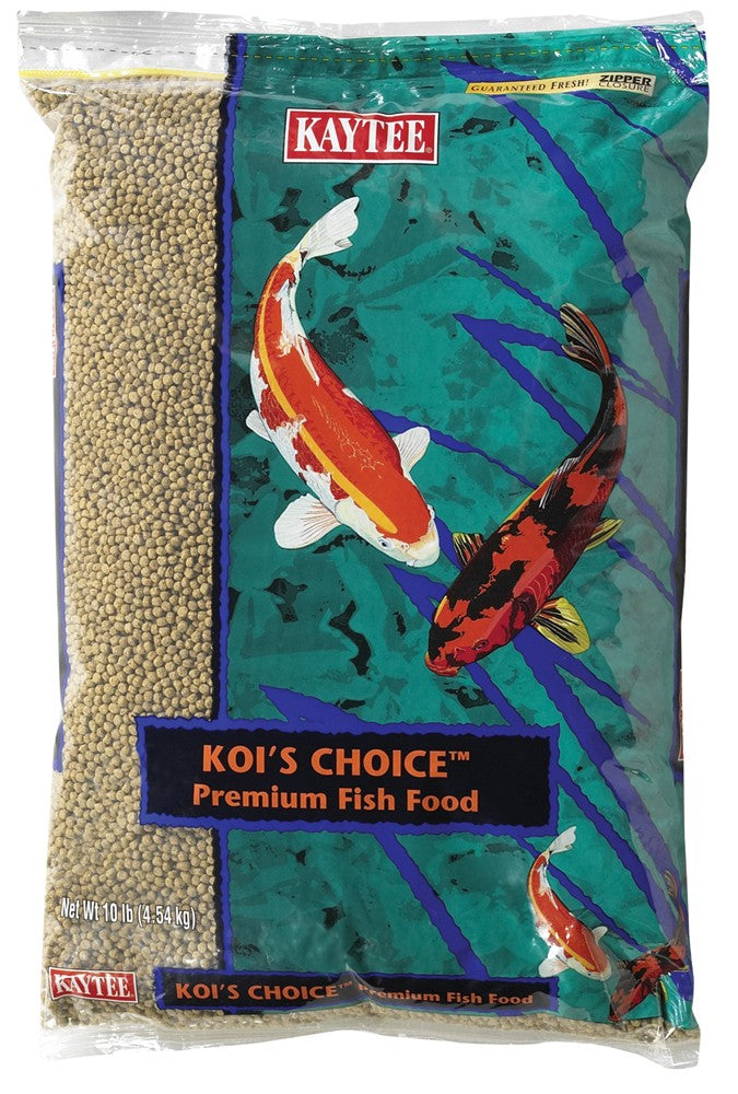 Kaytee Koi's Choice Koi Floating Fish Food 1ea/10 Lb Bag for your Pet Fish with Pet Store X!