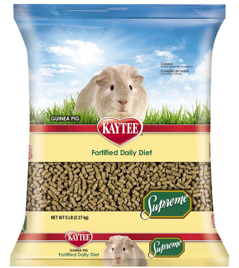 Kaytee Supreme Guinea Pig Food 1ea/5 lb for your Pet Small Animal with Pet Store X.