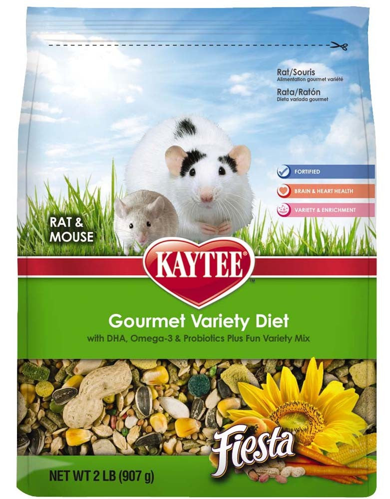 Kaytee Fiesta Mouse and Rat Food 1ea/2 lb for your Pet Small Animal with Pet Store X.