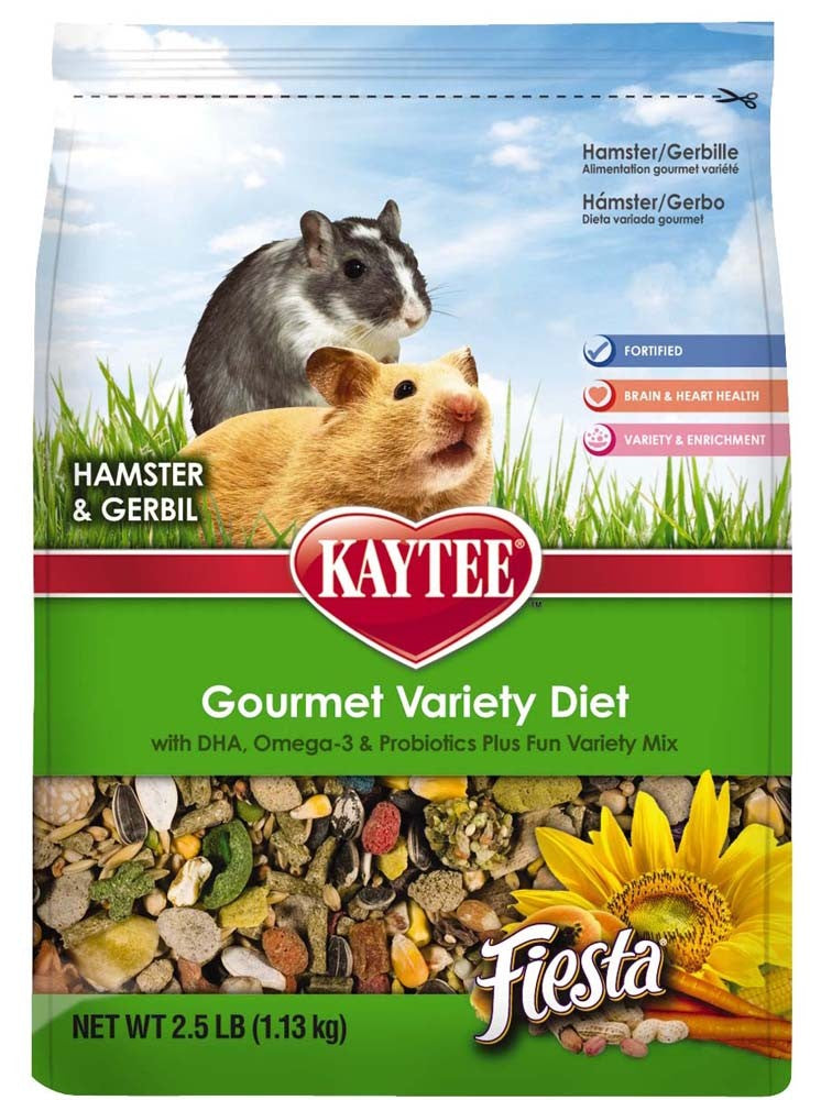 Kaytee Fiesta Hamster and Gerbil Food 1ea/25 lb for your Pet Small Animal with Pet Store X.