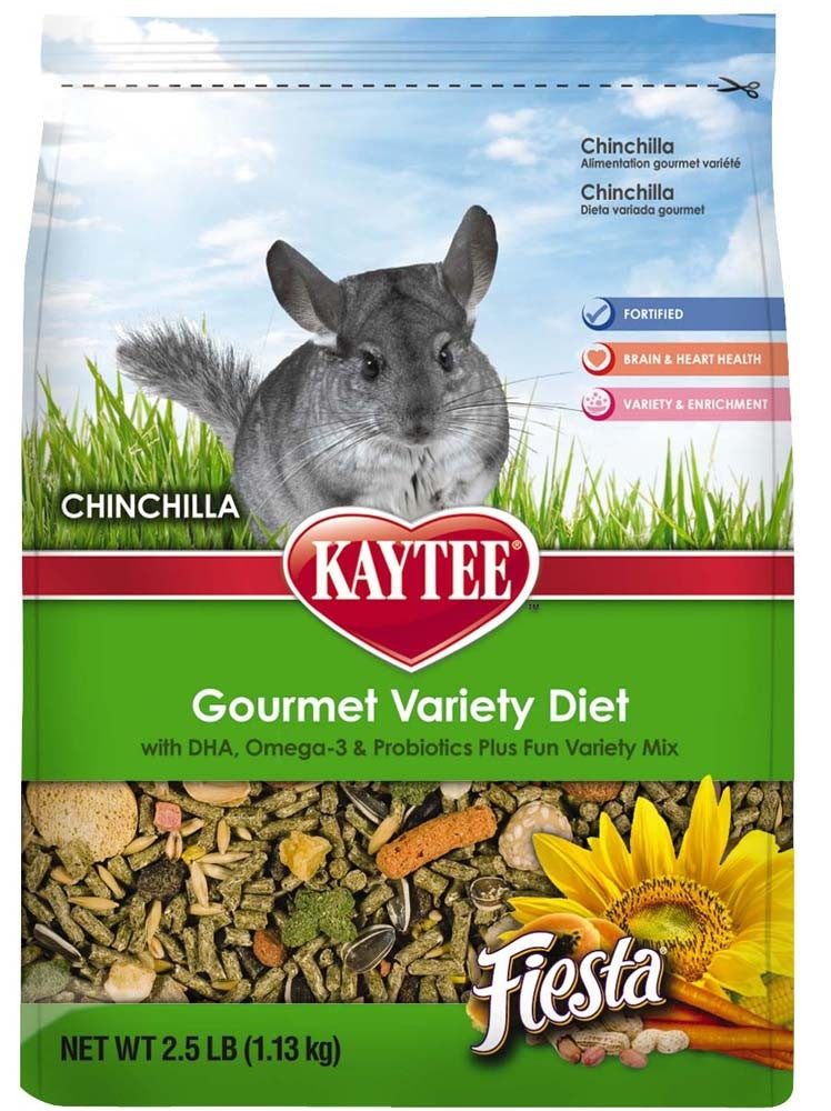 Kaytee Fiesta Chinchilla Food 1ea/25 lb Bag for your Pet Small Animal with Pet Store X.