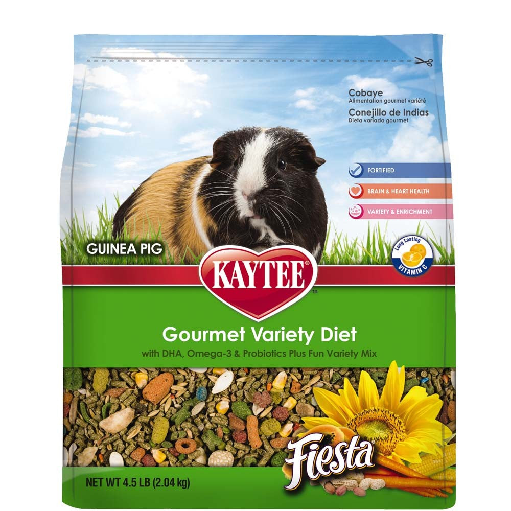 Kaytee Fiesta Guinea Pig Food 1ea/45 lb for your Pet Small Animal with Pet Store X.