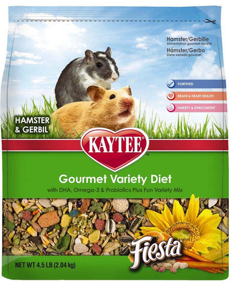 Kaytee Fiesta Hamster and Gerbil Food 1ea/45 lb for your Pet Small Animal with Pet Store X.