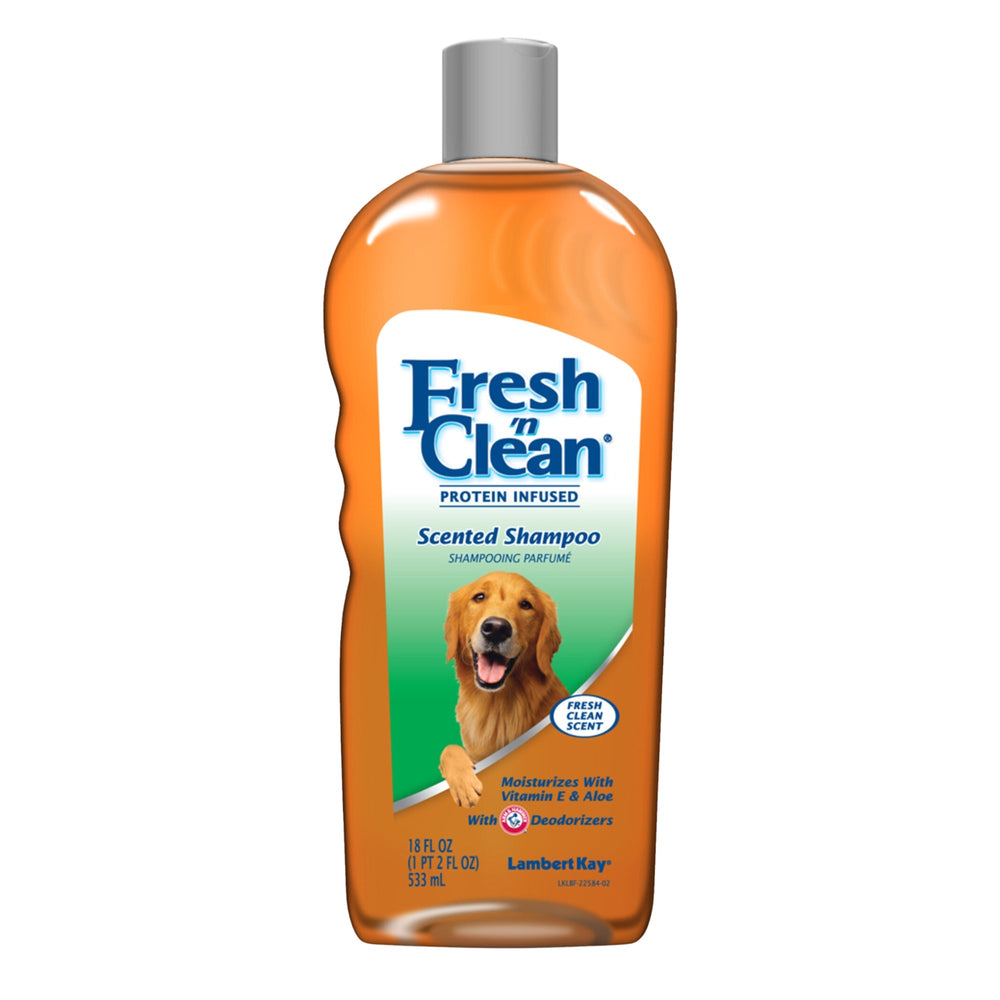 Fresh N Clean Protein Infused Fresh Clean Scent Shampoo 1ea/18 fl oz for your Pet Dog with Pet Store X.