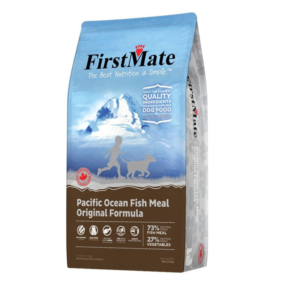 Firstmate Dog Limited Ingredient Grain Free Ocean Fish Original 5Lb for your Pet Dog with Pet Store X!