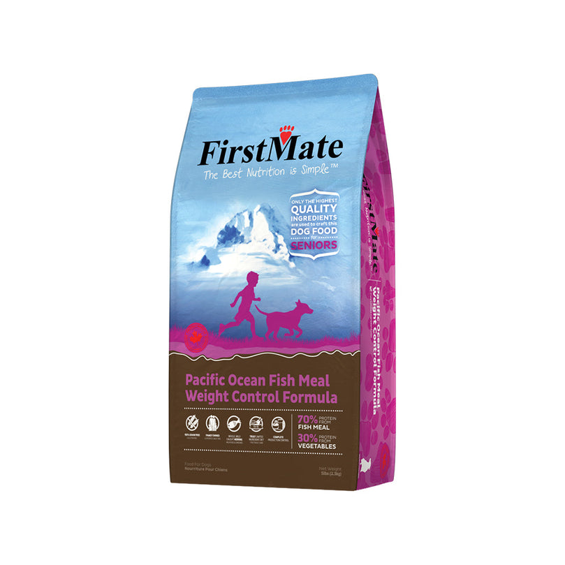 Firstmate Dog Limited Ingredient Grain Free Ocean Fish Weight Control 5Lb for your Pet Dog with Pet Store X!