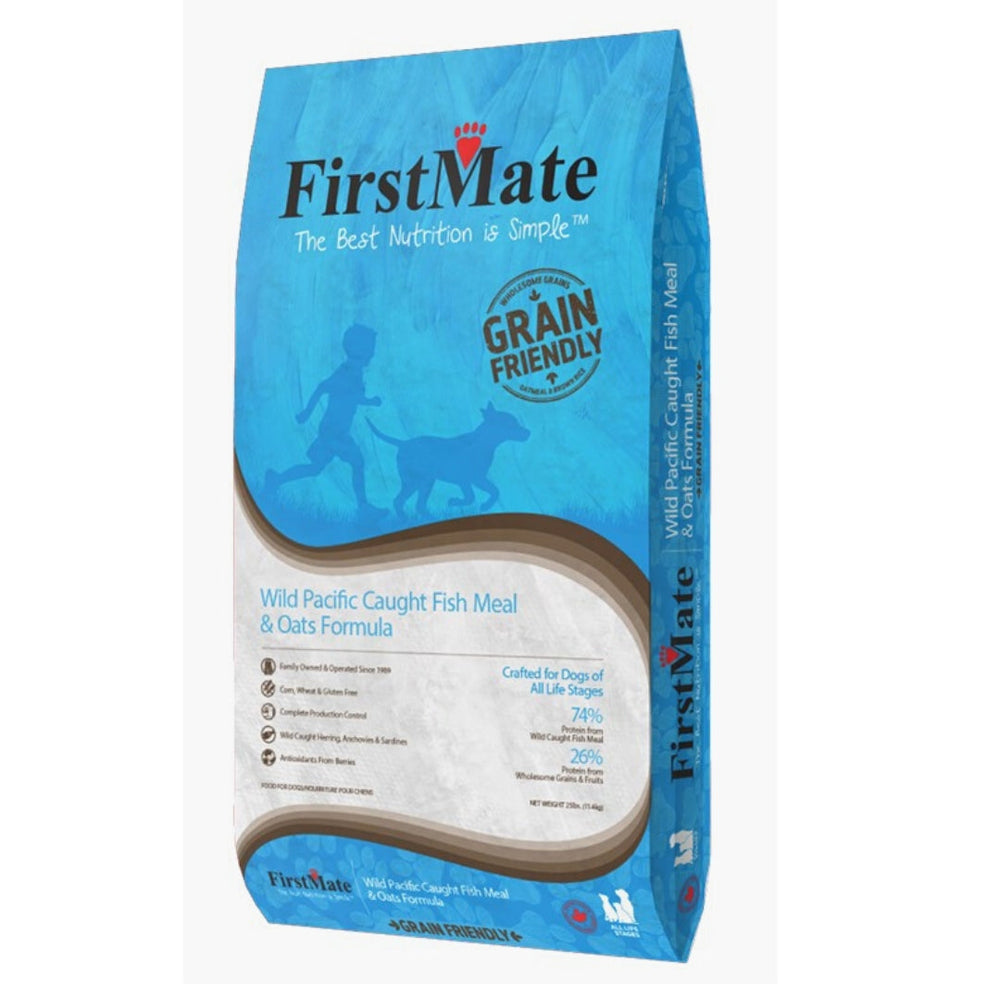 Firstmate Dog Grain Friendly Fish & Oats 5Lb for your Pet Dog with Pet Store X!