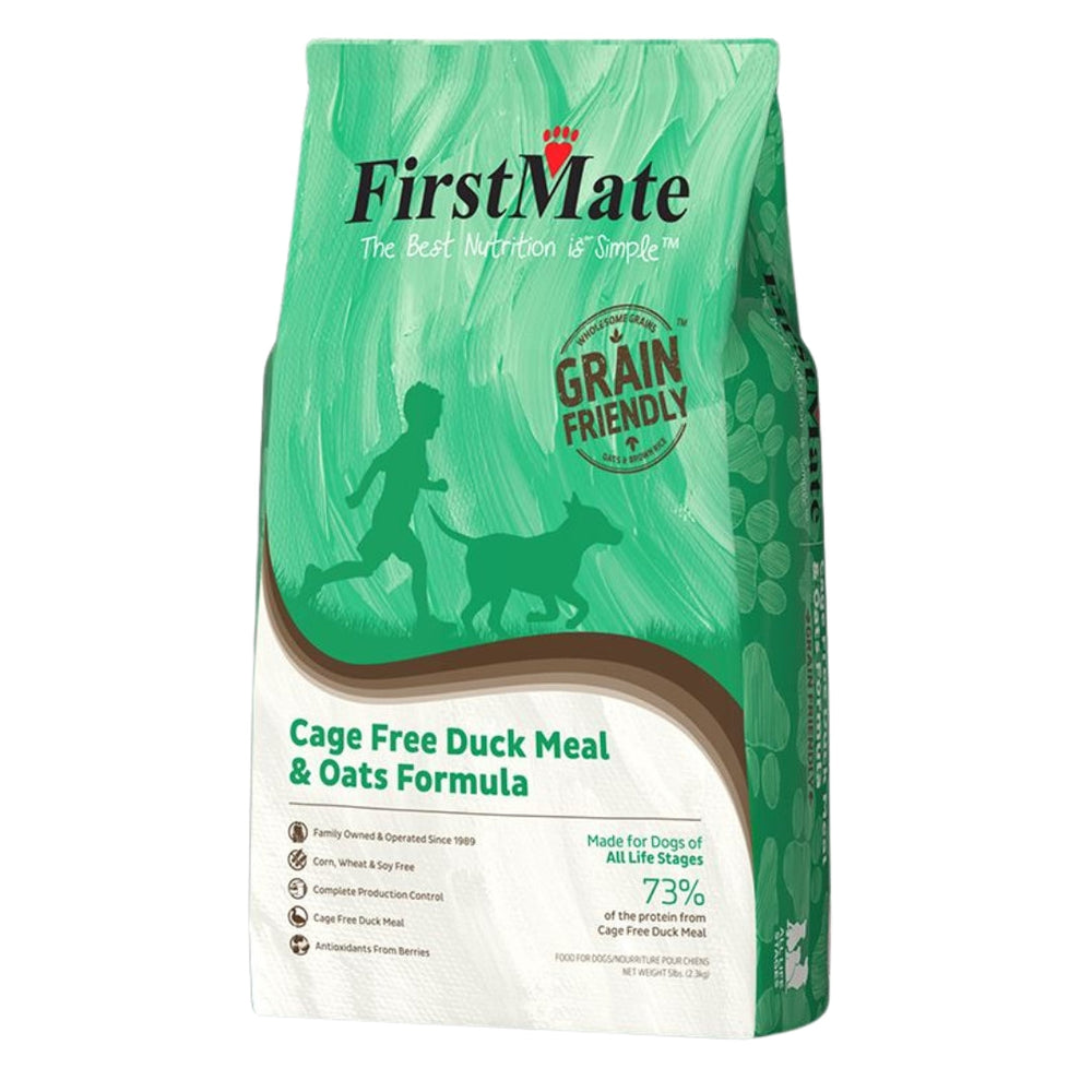 Firstmate Dog Grain Friendly Duck & Oats 5Lb for your Pet Dog with Pet Store X!