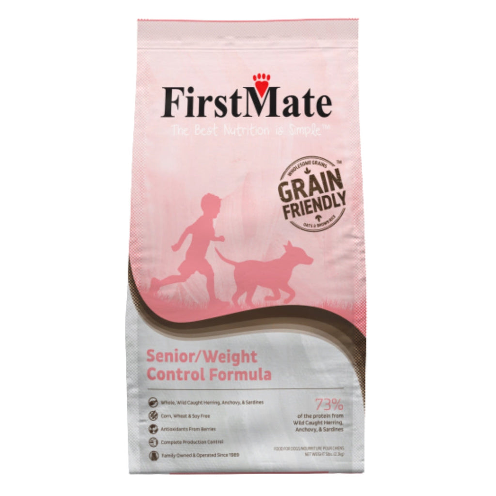 Firstmate Dog Grain Friendly Senior/Weight Control 5Lb for your Pet Dog with Pet Store X!