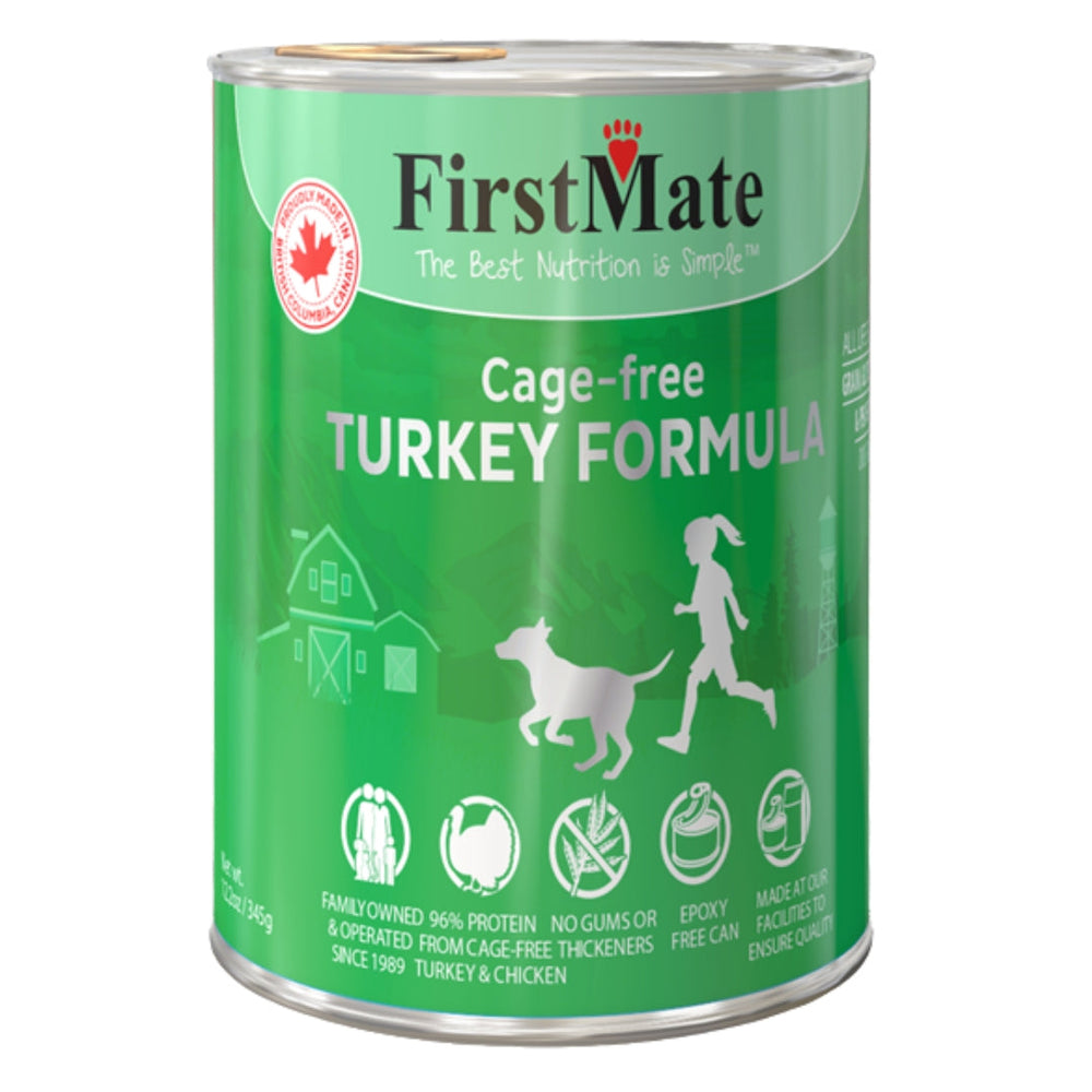 Firstmate Dog Limited Ingredient Grain Free Turkey 122oz (Case of 12) for your Pet Dog with Pet Store X!