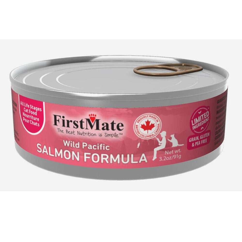 Firstmate Cat Limited Ingredient Grain Free Salmon 3.2oz. (Case of 24)