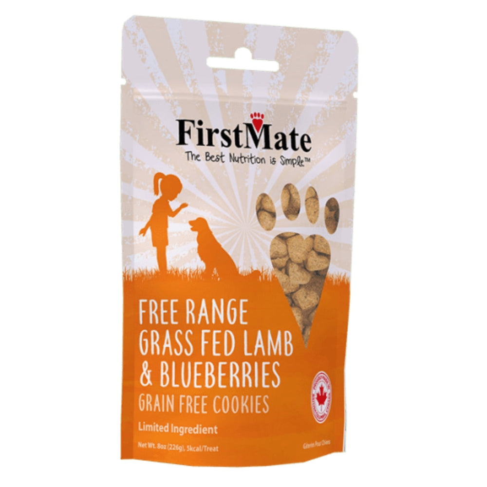 Firstmate Dog Limited Ingredient Grain Free Chicken & Blueberry Treat 8oz for your Pet Dog with Pet Store X!