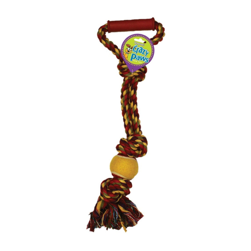 SENTRY Crazy Paws Tug Toy Group "B" Assorted 1ea/20 in