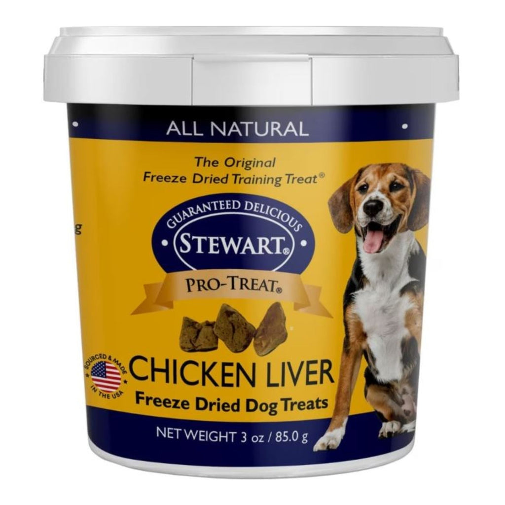 Pro-Treat Freeze Dried Dog Treats Chicken Liver 3oz.