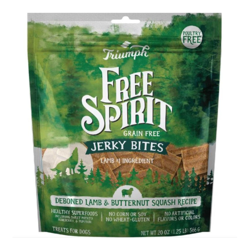 Triumph Grain Free Jerky Dog Treats Salmon/Sweet Potato 24oz.