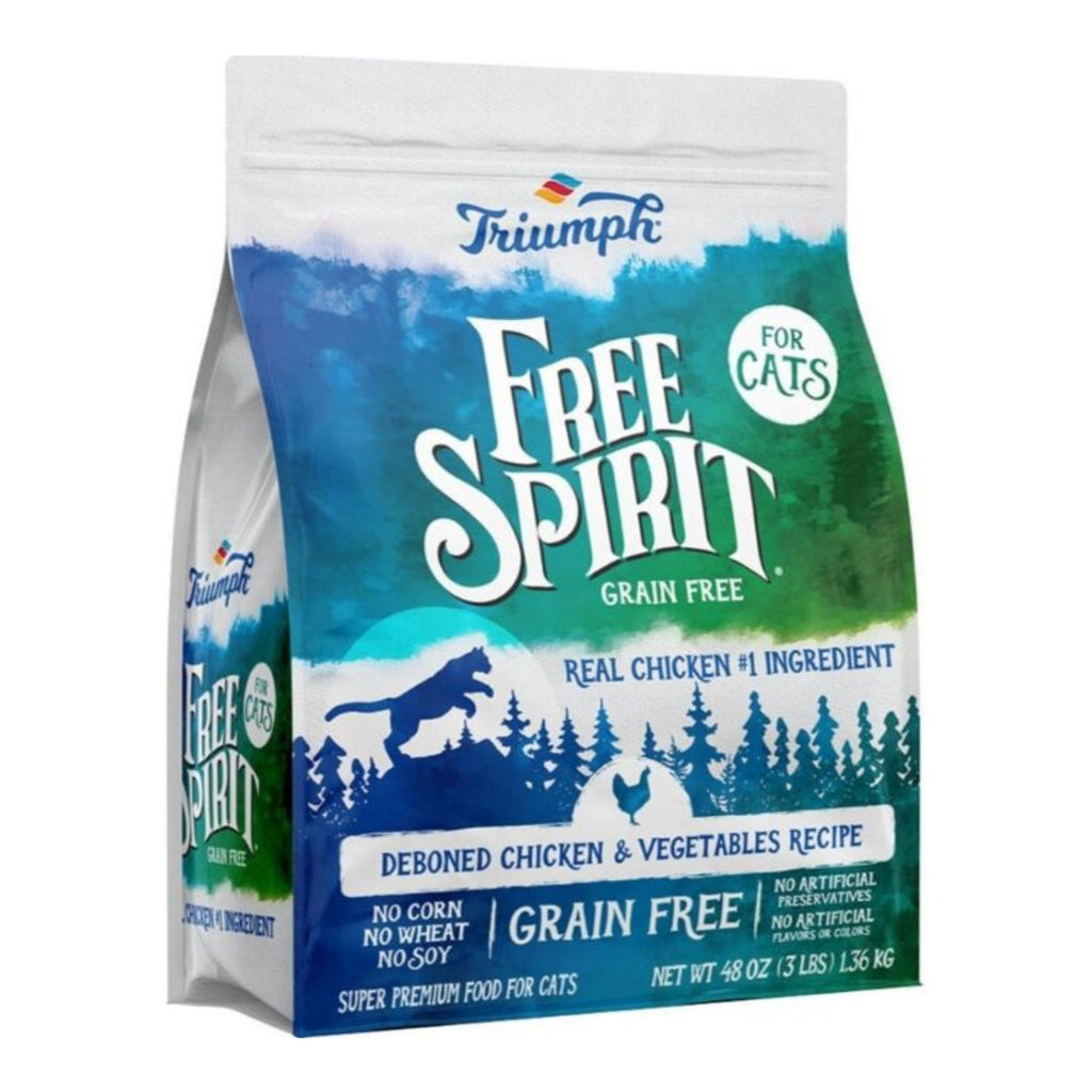 Free Spirit Cat Food Chicken/Vegetable 3 Lb