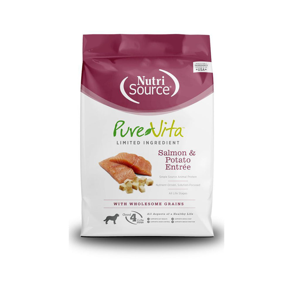 Pure Vita Dog Salmon & Potato 5Lb