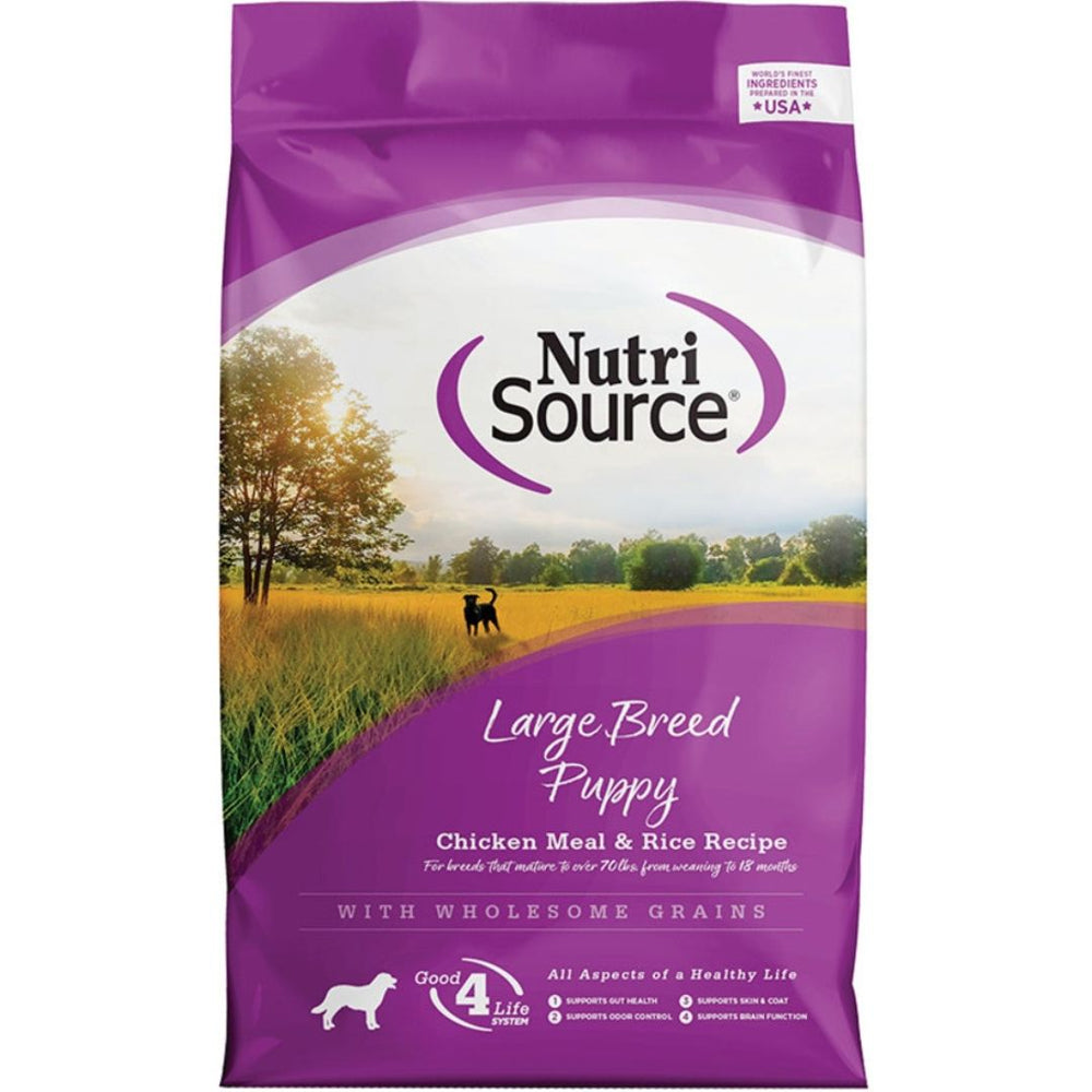 Nutrisource Dog Puppy Large Breed Chicken Rice 4Lb