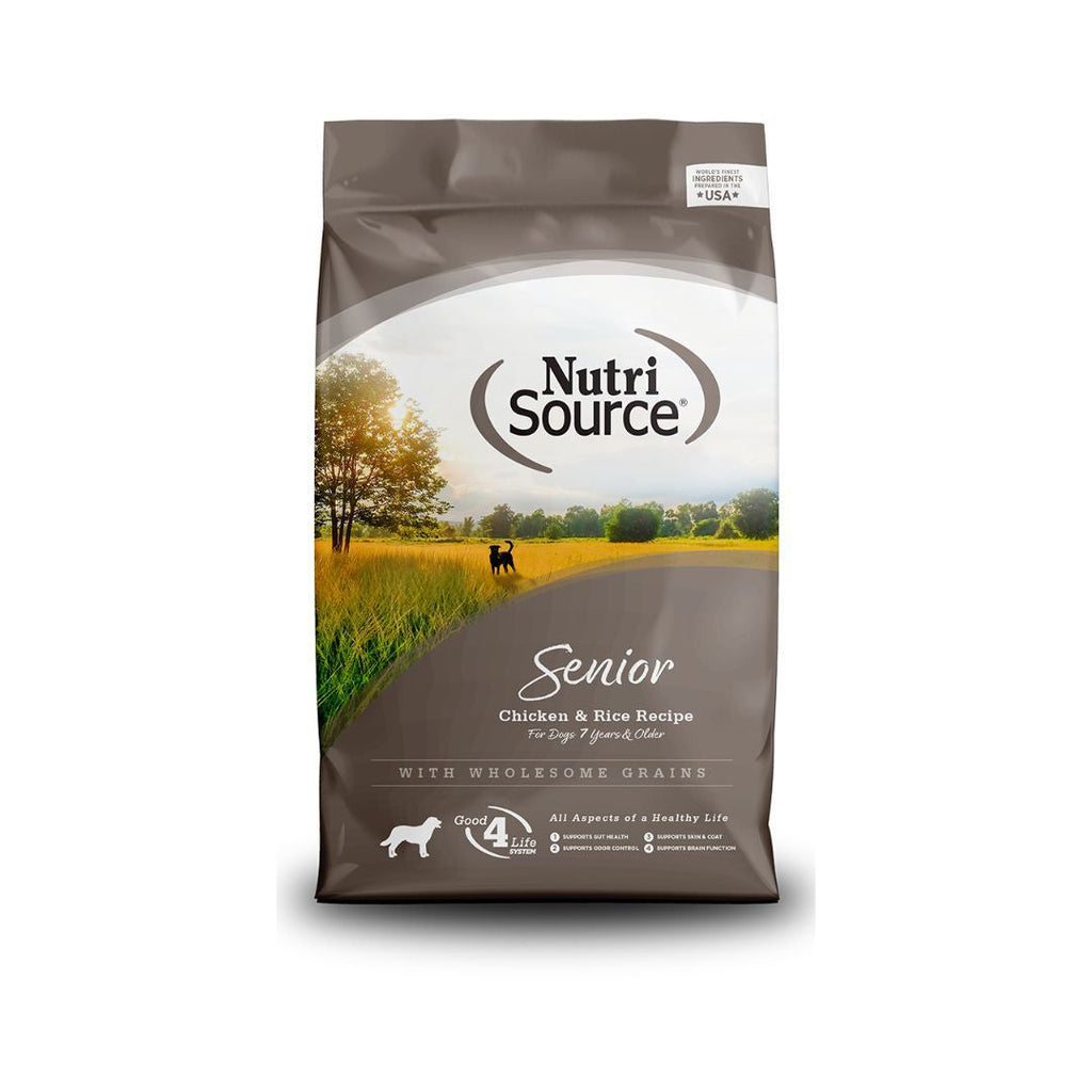 Nutrisource Dog Senior Chicken & Rice 5Lb