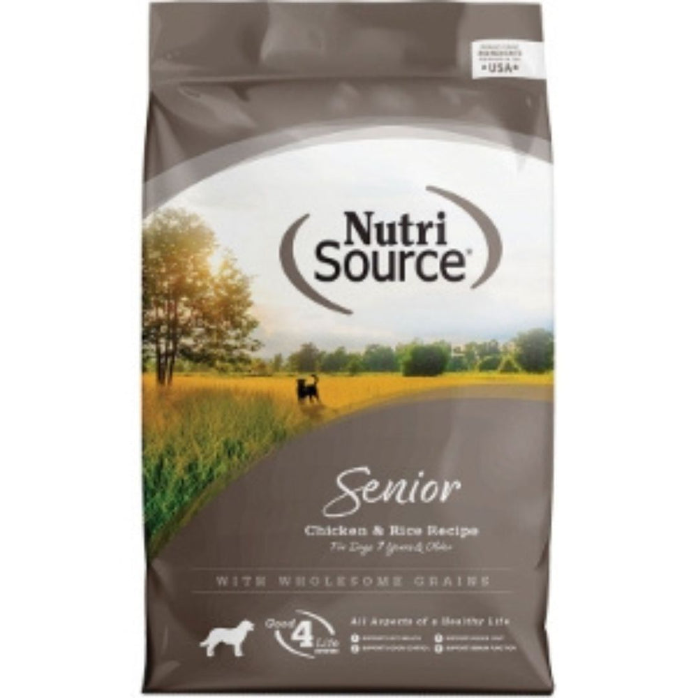 Nutrisource Dog Senior Chicken & Rice 4Lb