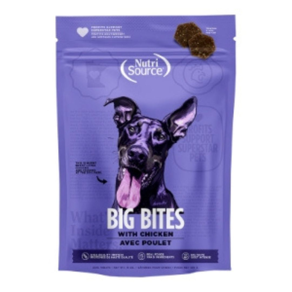 Nutrisource Dog Big Bites Chicken 14Oz