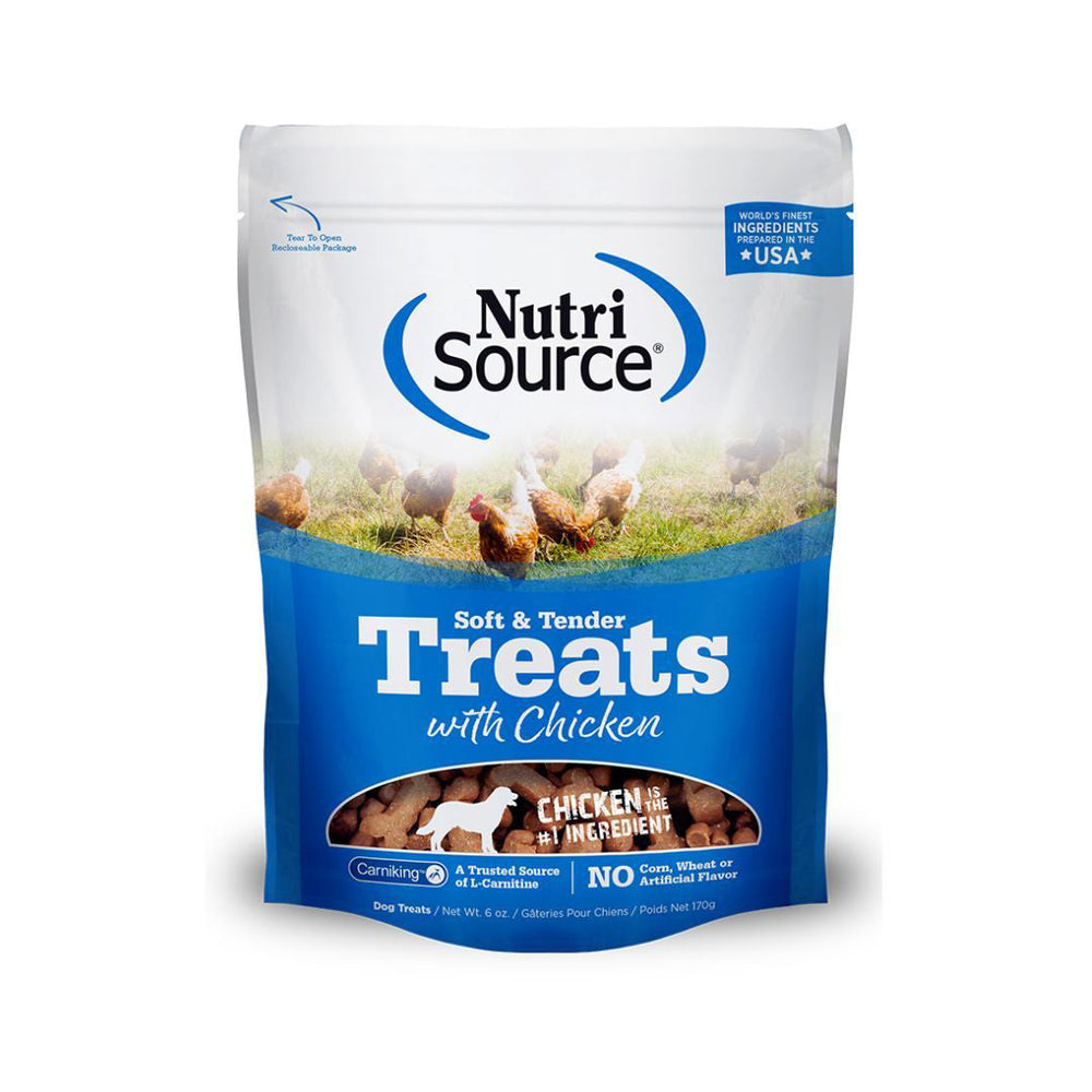 Nutrisource Dog Soft Tender Treat Chicken 14oz.