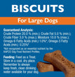 Bil-Jac Large Breed Dog Biscuits Chicken 4Lbs. (Case of 6)