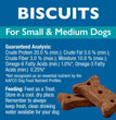 Bil-Jac Small/Medium Breed Dog Biscuits Chicken 4Lbs. (Case of 6)