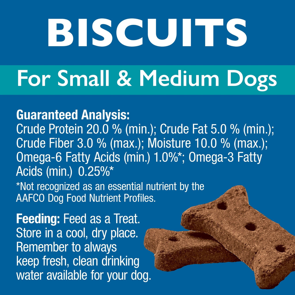 Bil-Jac Small/Medium Breed Dog Biscuits Chicken 4Lbs. (Case of 6)