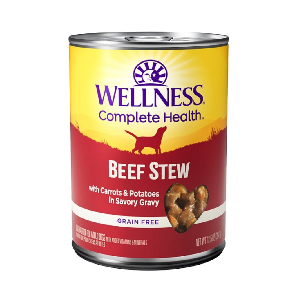 Wellness Dog Complete Health Stew Beef Carrot Potato 125oz (Case of 12) for your Pet Dog with Pet Store X!