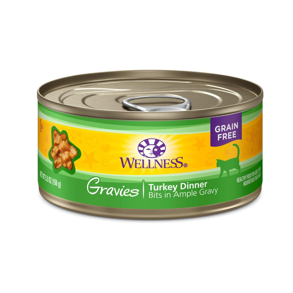 Wellness Cat Complete Health Gravies Turkey Dinner 5.5oz. (Case of 12)