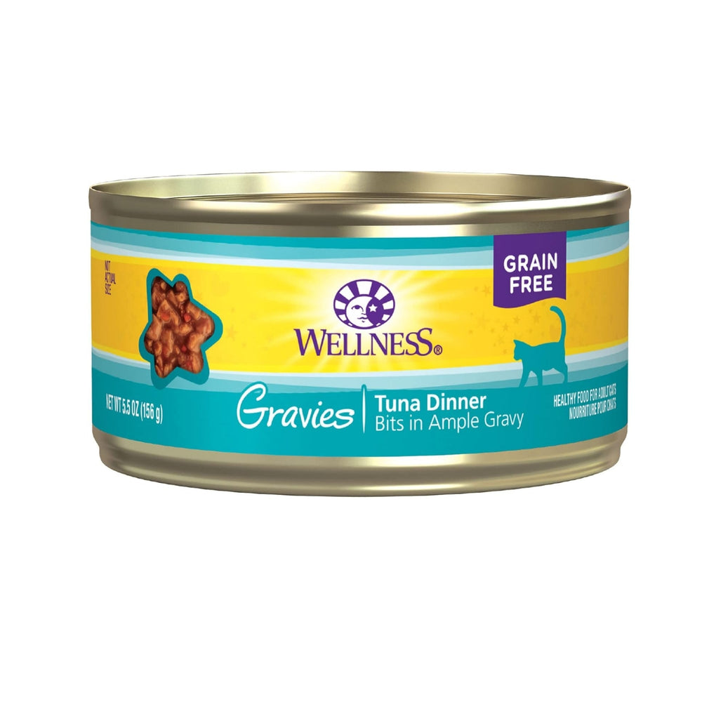 Wellness Cat Complete Health Gravies Tuna Dinner 5.5oz. (Case of 12)