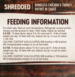 Wellness Cat Core Signature Select Shredded Chicken Turkey Entrée 2.8oz. (Case of 12)