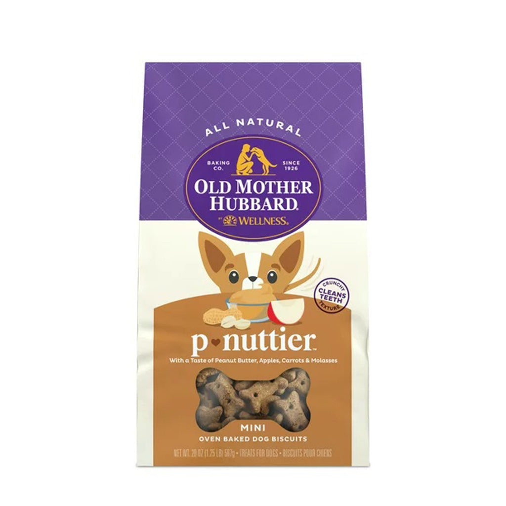 Omh Mini P-Nuttier 20oz Crunchy Classic Snacks for your Pet Dog with Pet Store X!