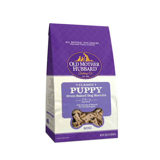 Omh Mini Puppy 20oz Crunchy Classic Snacks for your Pet Dog with Pet Store X!