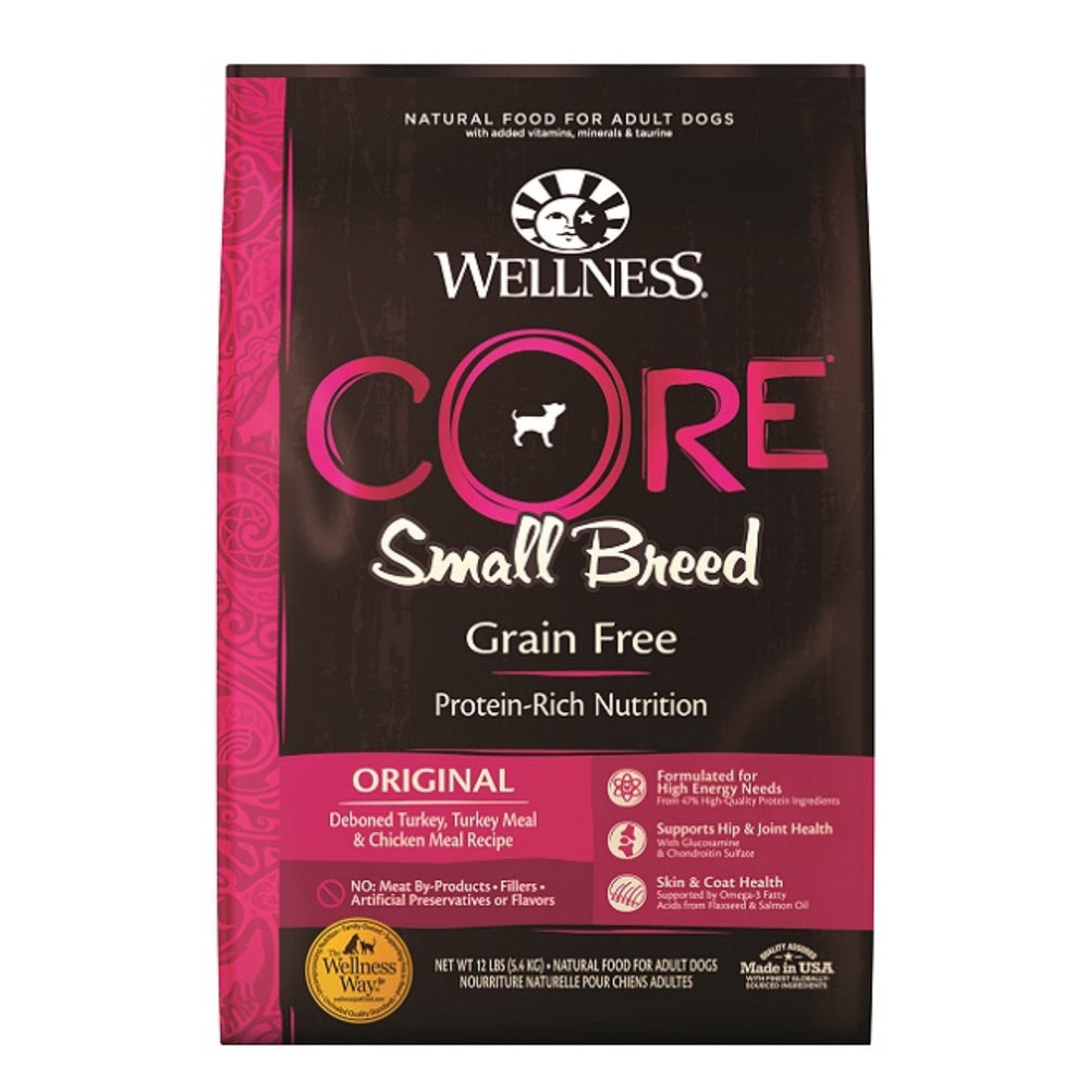 Wellness Dog Core Small Breed 12Lb Grain Free