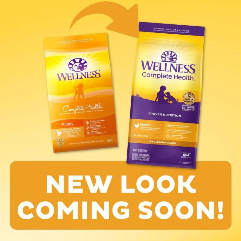 Wellness Puppy Chicken Oatmeal Salmon 5Lb Puppy Complete Health