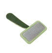 Safari Dog Soft Slicker Brush Light Green/Dark Green 1ea/SM for your Pet Dog with Pet Store X.