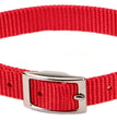 Coastal Single-Ply Nylon Collar Red 3/8X12In