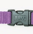 Coastal Adjustable Nylon Dog Collar with Plastic Buckle Purple 1ea/5/8 In X 10-14 in for your Pet Dog with Pet Store X.