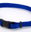 Coastal Adjustable Nylon Dog Collar with Plastic Buckle Blue 1ea/3/8 In X 8-12 in