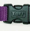 Coastal Adjustable Nylon Dog Collar with Plastic Buckle Purple 1ea/3/8 In X 8-12 in for your Pet Dog with Pet Store X.